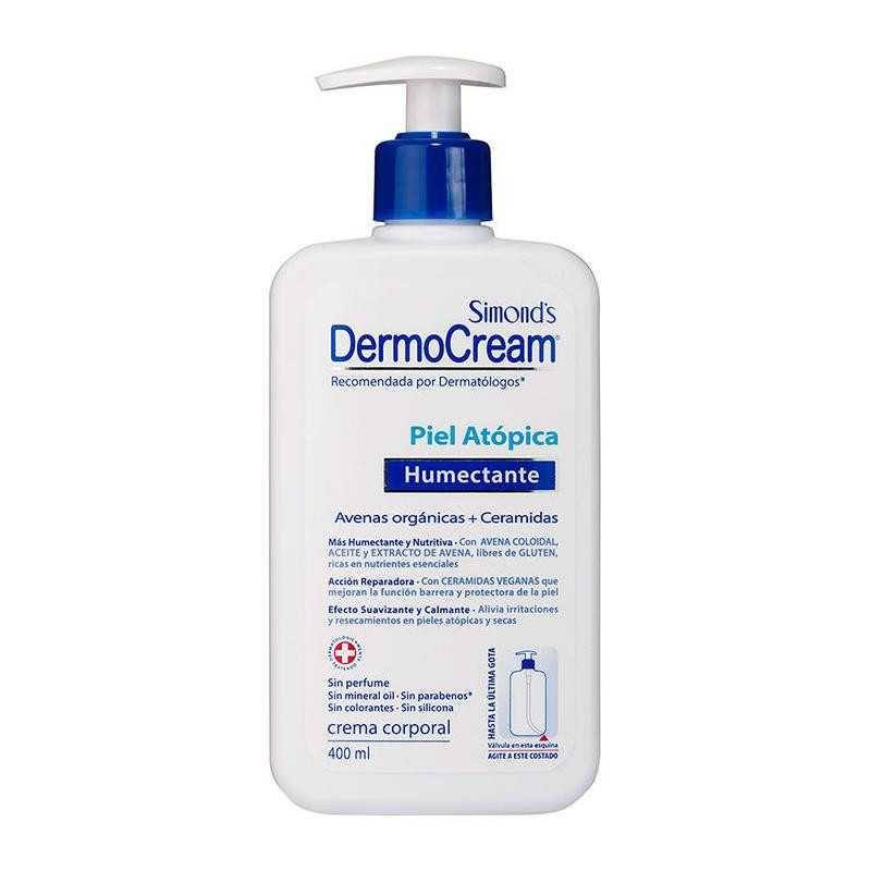 SIMONDS DERMOCREAM HUMECTANTE PIEL ATOPICA 400ML