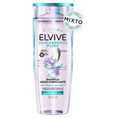 ELVIVE SHAMPOO HA PURE 370ml