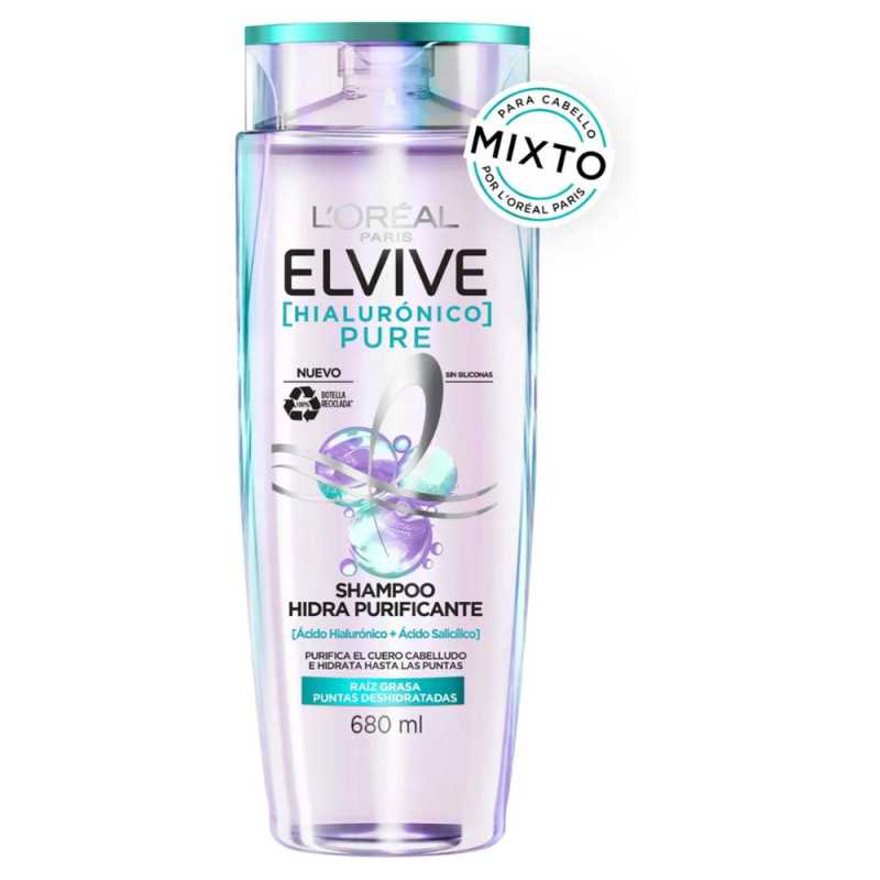 ELVIVE SHAMPOO HA PURE 680 ml