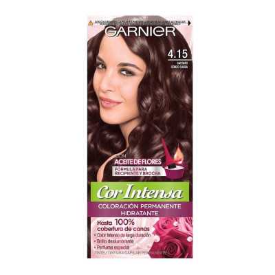 GARNIER COR INTENSA 4/15 CASTAÑO CENIZO CAOBA