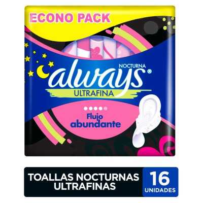 ALWAYS ULTRAFINA NOCTURNA CON ALAS X16