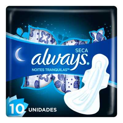 ALWAYS SECA NOCHES TRANQUILAS CON ALAS X10