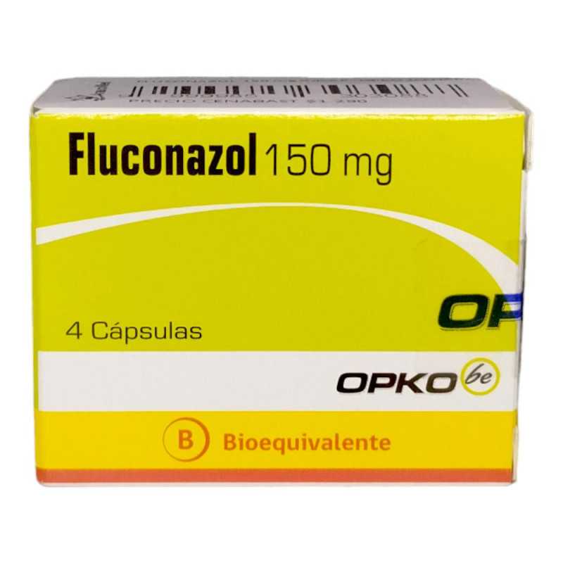 FLUCONAZOL 150 mg X4CAP OPKO CENABAST 