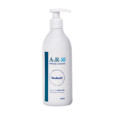 Neolucid AyR-10 loción humectante con urea al 10% 360 ml.