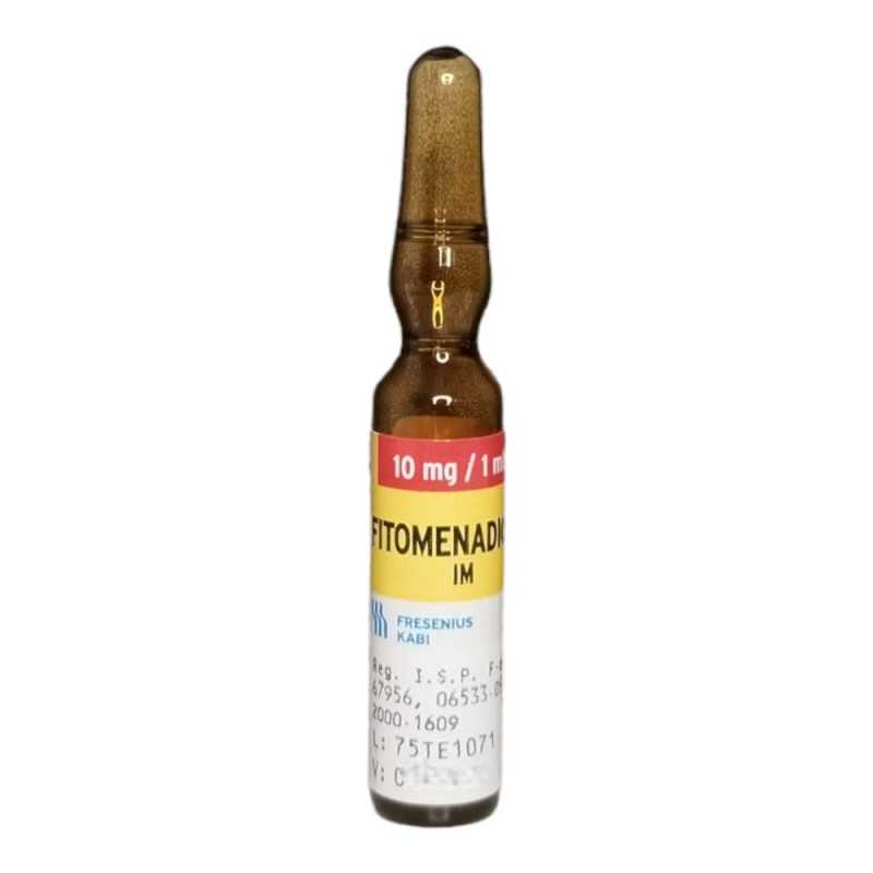 FITOMENADIONA 10mg/mL x 1 ampolla FRESENIUS 