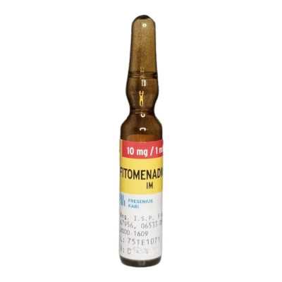 FITOMENADIONA 10mg/mL x 1 ampolla FRESENIUS 