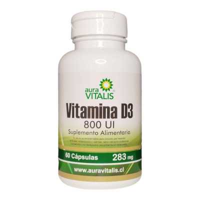 VITAMINA D3 800UI X60CAP AURA VITALIS 