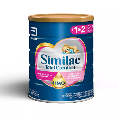 Similac Total comfort 1&2 (0 a 12meses) x 820 gramos.
