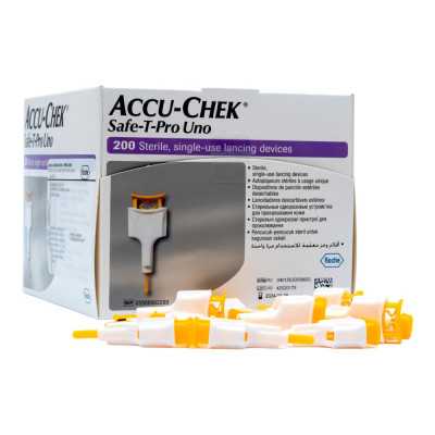 ACCU-CHEK SAFE-T-PRO UNO x 200 LANCETAS