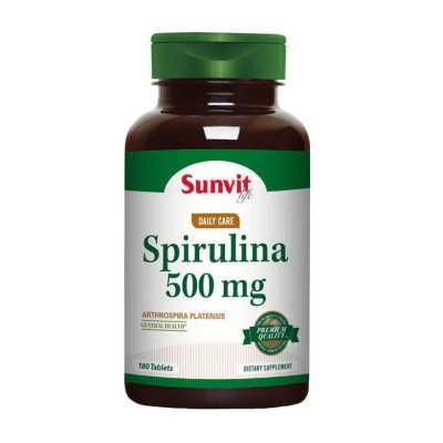 SPIRULINA 500MG X180CAP SUNVIT 