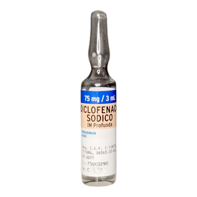 Diclofenaco Ampolla 75mg/3ml (Fresenius Kabi)