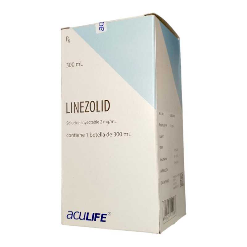 LINEZOLID SOL INYEC 2mg/ml x 300ml Vitafarma 