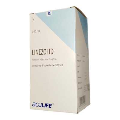 LINEZOLID SOL INYEC 2mg/ml x 300ml Vitafarma 