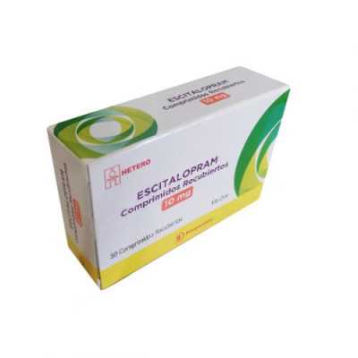 ESCITALOPRAM B 10MG X30COM SEVENPHARMA CENABAST