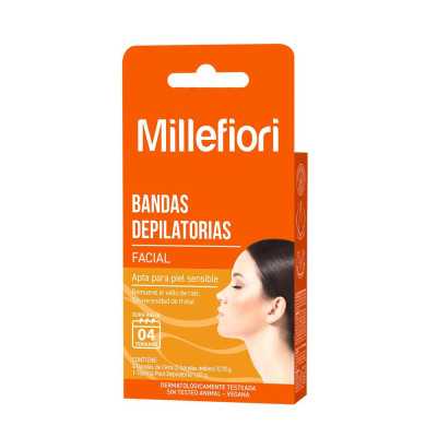 MILLEFIORI BANDA DEPIL FACIAL x 4