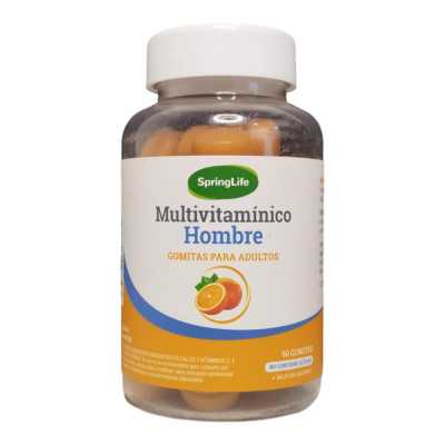 MULTIVITAMINICO HOMBRE GOMITAS NARANA X60 SPRING 