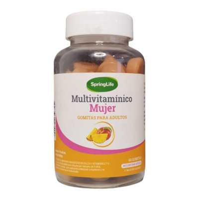 MULTIVITAMINICO MUJER GOMITAS NARANA X60 SPRING 