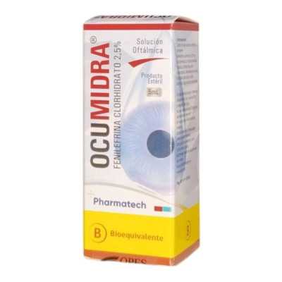 OCUMIDRA 2 5 SOLUCION OFTALMICA X 5ML