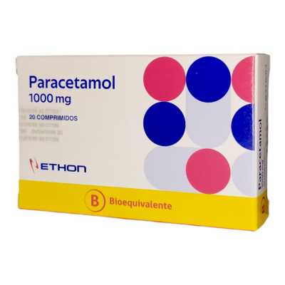 PARACETAMOL 1g x20COM ETHON 