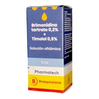BRIMONIDINA TIMOLOL OFTALMICA 5ml PHARMA CENABA