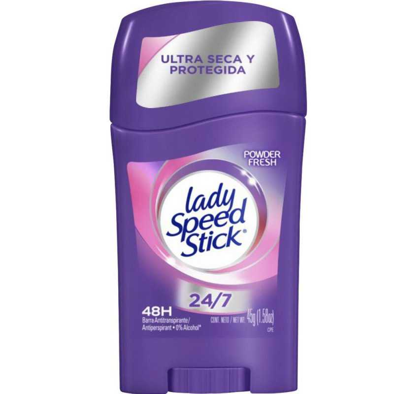 LADY SPEED STICK DEO BARRA POWDER FRESH 45G