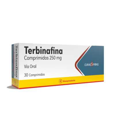 TERBINAFINA B 250mg X30COM CURAESPRING 