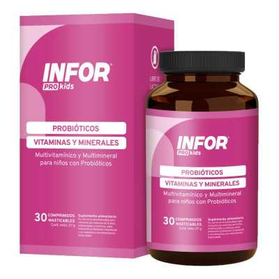 INFOR PRO KIDS X 30 COMPRIMIDOS MASTICABLES 