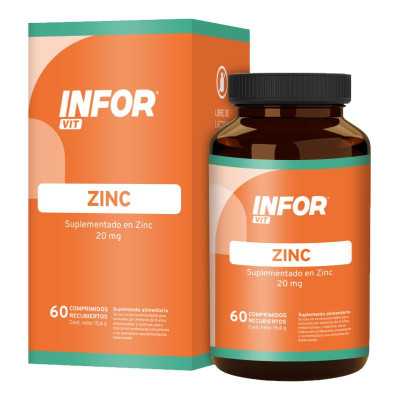 INFOR VIT ZINC 20MG X 60 COMP 