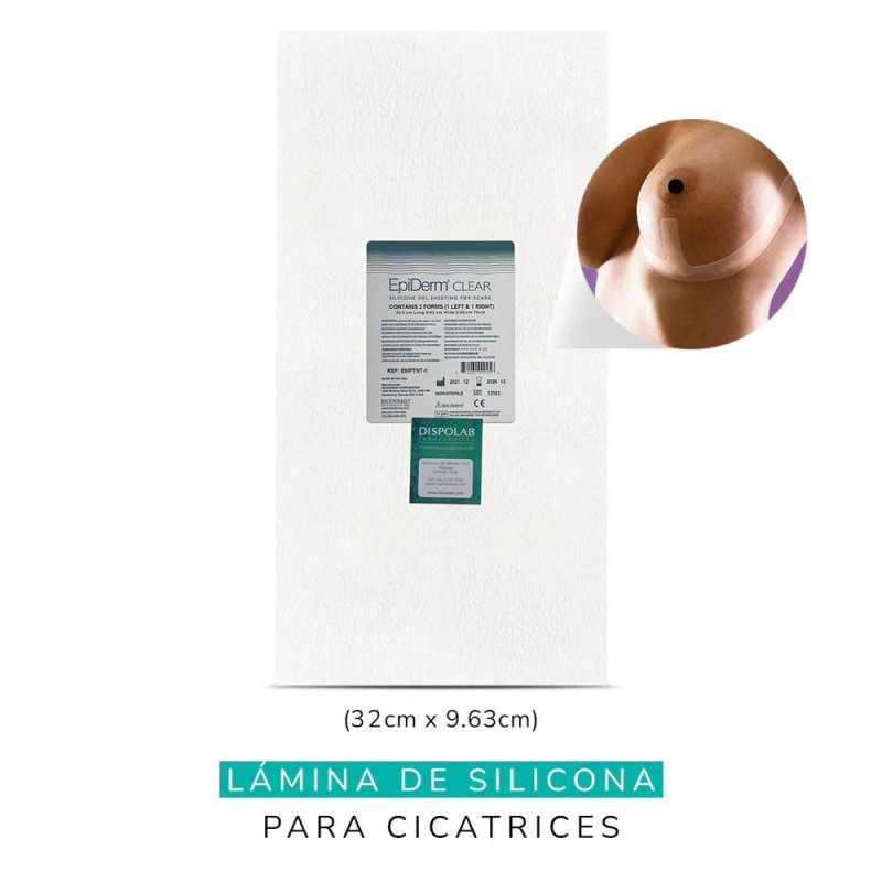 EPIDERM EMP 1 LÁMINA SILICONA 32cm x 9 63cm x 2 ud