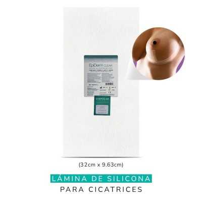 EPIDERM EMP 1 LÁMINA SILICONA 32cm x 9 63cm x 2 ud