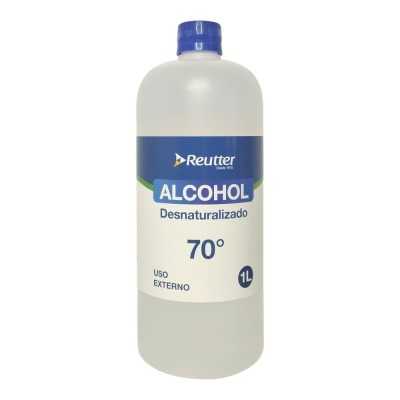 ALCOHOL DESNATURALIZADO 70 1000ml REUTTER 