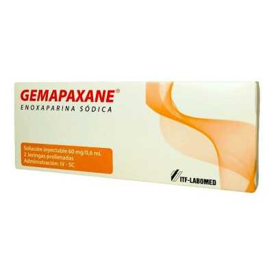 GEMAPAXANE 60MG/0 6ML X 2 JERINGAS CENABAST 