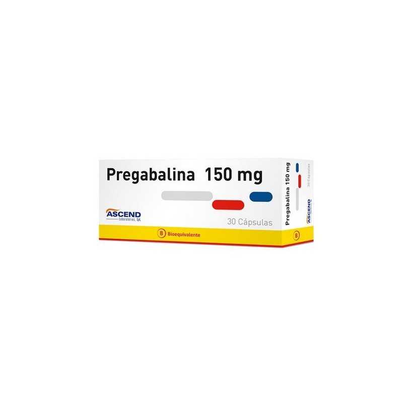 PREGABALINA 150MG X30CAP ASCEND CENABAST 