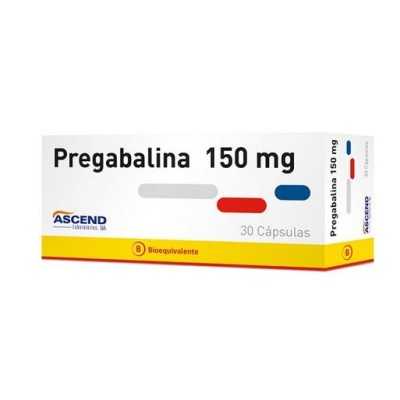 PREGABALINA 150MG X30CAP ASCEND CENABAST 