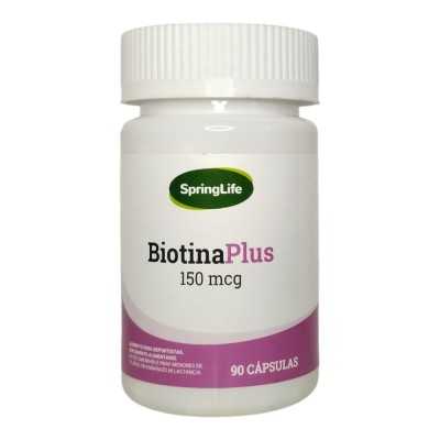 BIOTINA PLUS 150 MCG X90CAP SPRINGLIFE 