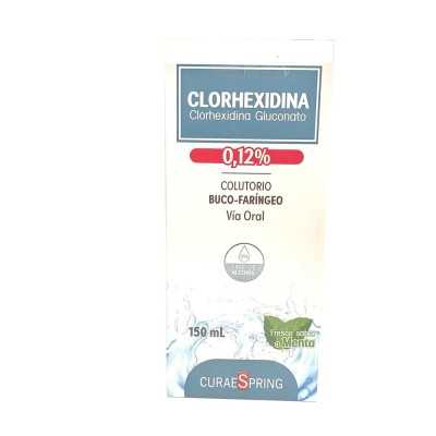 CLORHEXIDINA 0 12 COLUTORIO 150ml CURAESPRING 