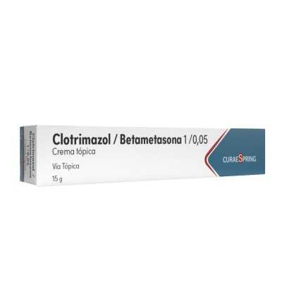 CLOTRIMAZOL BETAMETASONA CREMA 15GRS CURAESPRING 