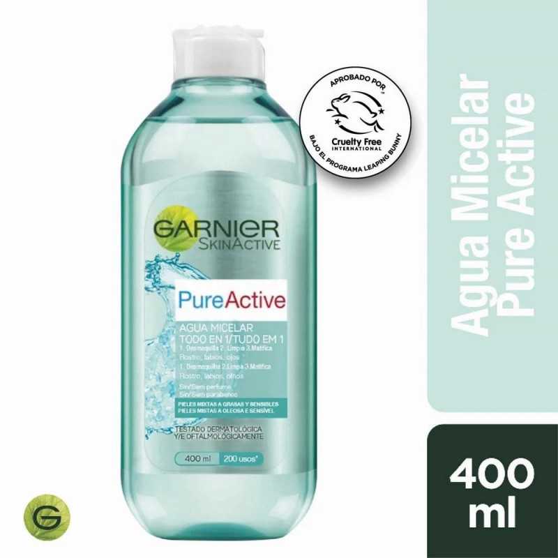 GARNIER AGUA MICELAR PURE ACTIVE 400ML