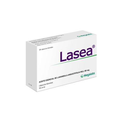 Lasea 80 mg x 28 cápsulas blandas