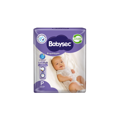Babysec Premium Talla P x 20 unidades