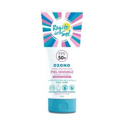 RAYITO DE SOL OZONO PIEL SENSIBLE FPS50 POMO 190G 