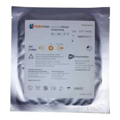 APOSITO DE HIDROGEL LAMINA 10X10 CM Debrimax 