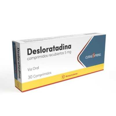 DESLORATADINA 5mg X30COM CURAE CENABAST 