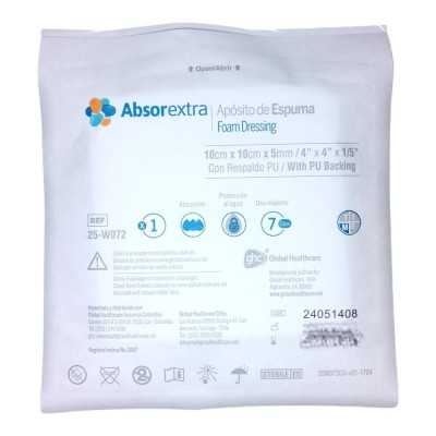 APOSITO ESPUMA HIDROFILA 10X10CM Absorextra 