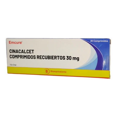 Cinacalcet 30 mg x 28 comprimidos. Emcure (Cenabast)