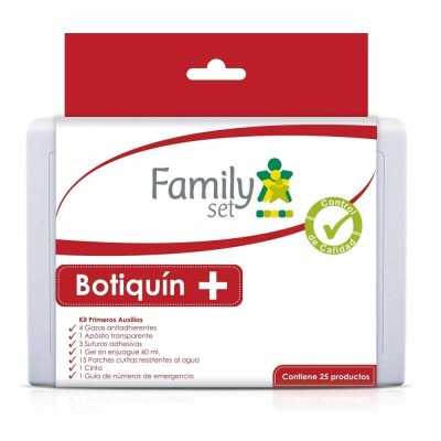 BOTIQUIN PRIMEROS AUXILIOS 25 ART FAMILY SET 