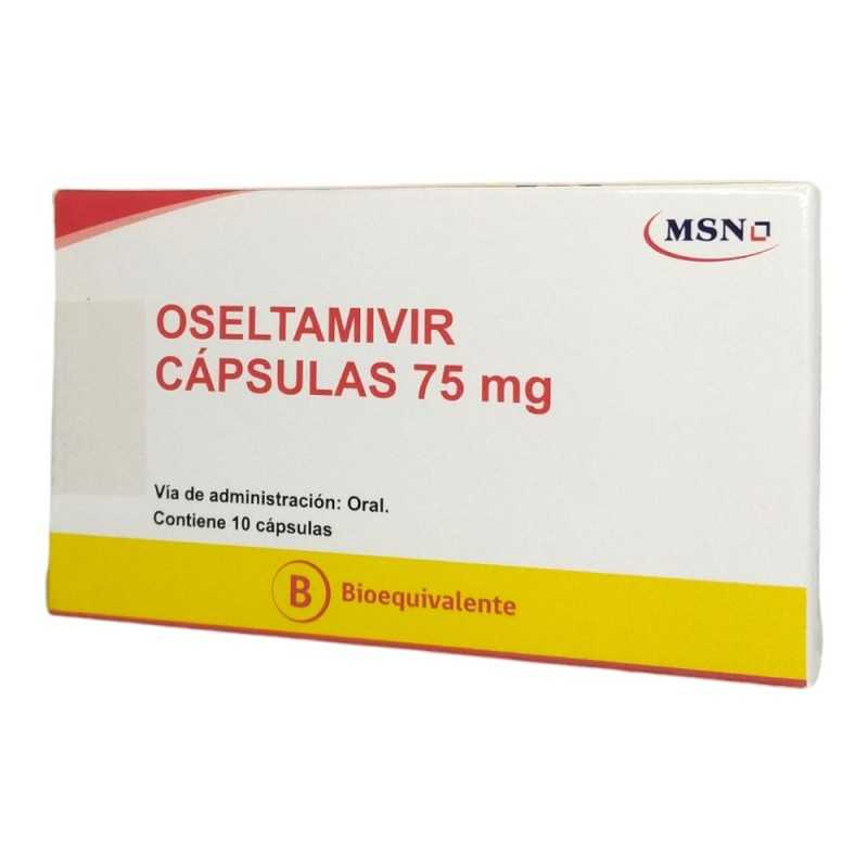 OSELTAMIVIR 75MG X10CAP MSN 