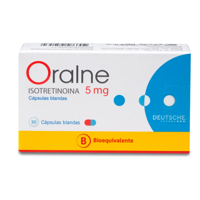 Oralne 5 mg x 30 cápsulas.