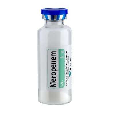 Meropenem I V 1 gramo x 1 frasco ampolla 