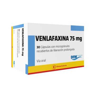 VENLAFAXINA XR 75MG X30CAP DIFEM 